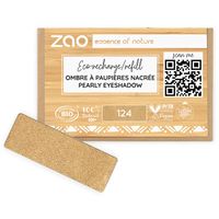 Zao Essence of Nature Refill rectangle Eye shadow - Gold